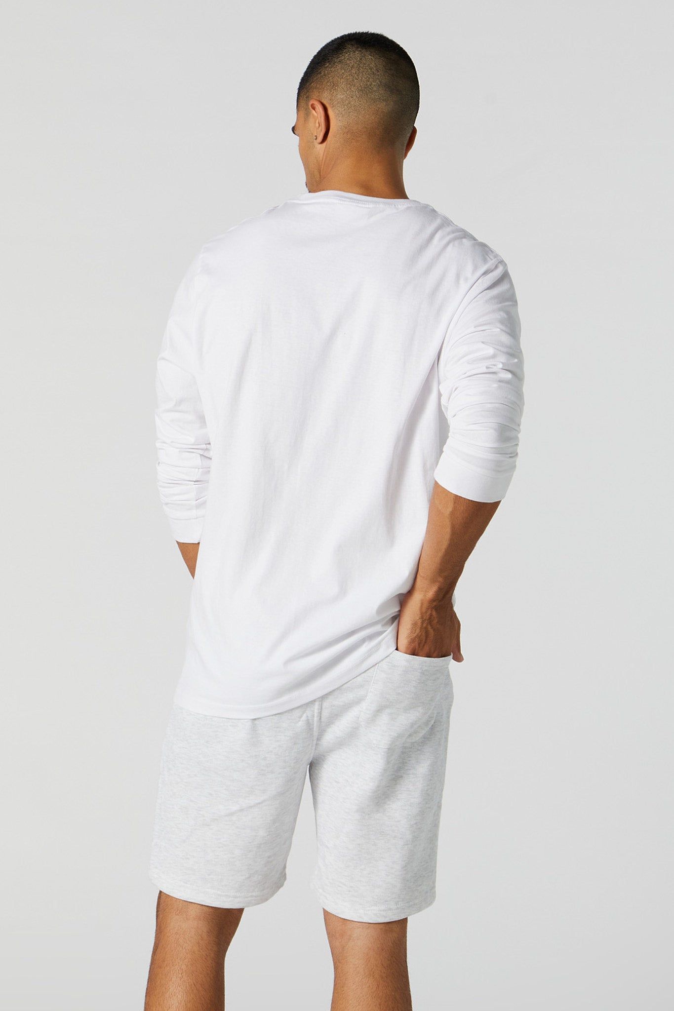 Basic Fleece Short sold by Charlotte Russe product image thumbnail 2