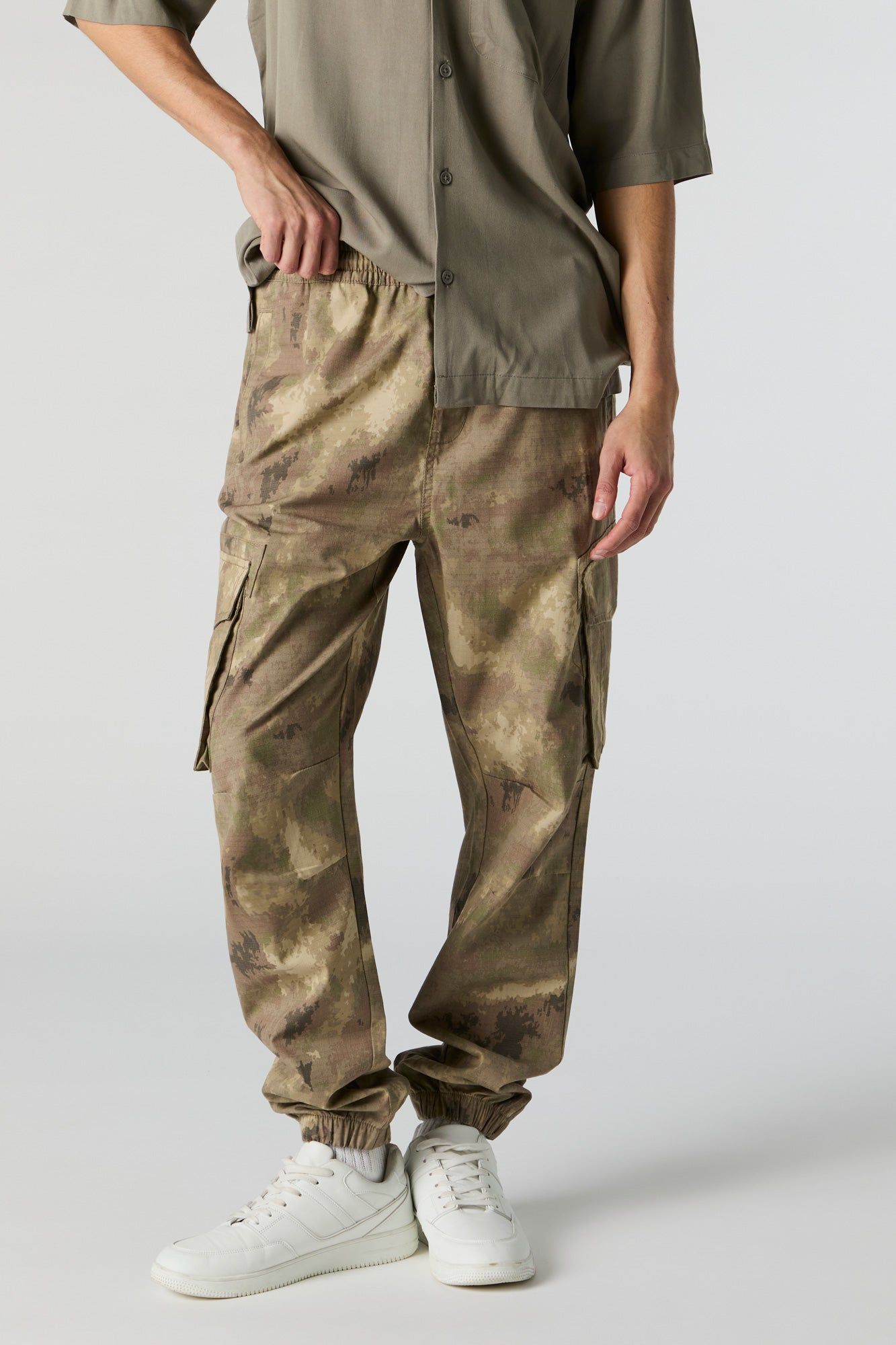 Camo Cargo Jogger sold by Charlotte Russe