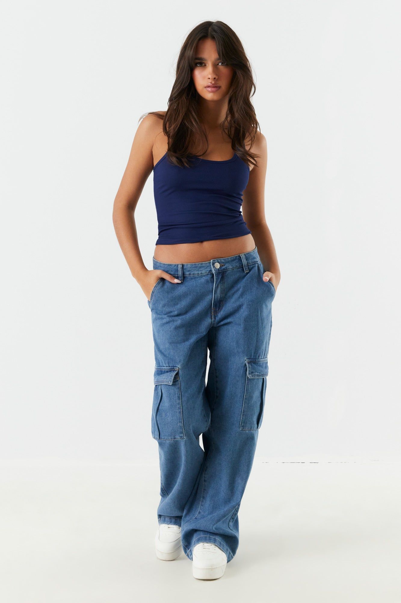 Soft Ribbed Scoop Neck Tank sold by Charlotte Russe product image thumbnail 15