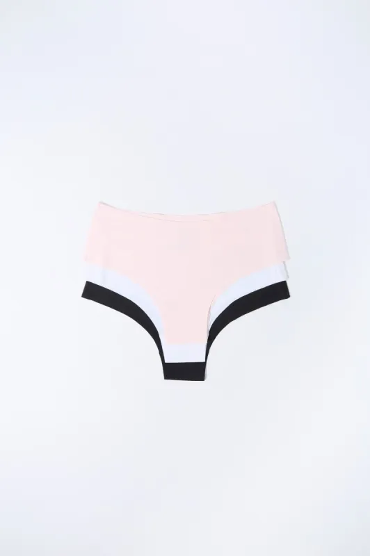Cheeky No Show Panty ( 3 Pack) sold by Charlotte Russe