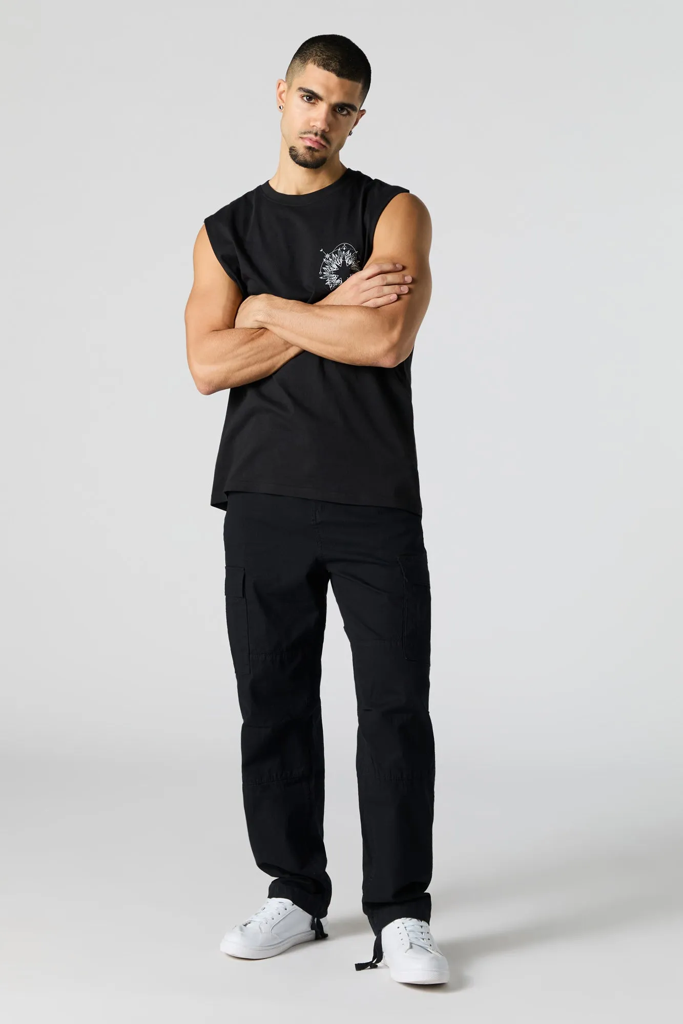 Self Tie Hem Cargo Pant sold by Charlotte Russe product image thumbnail 5