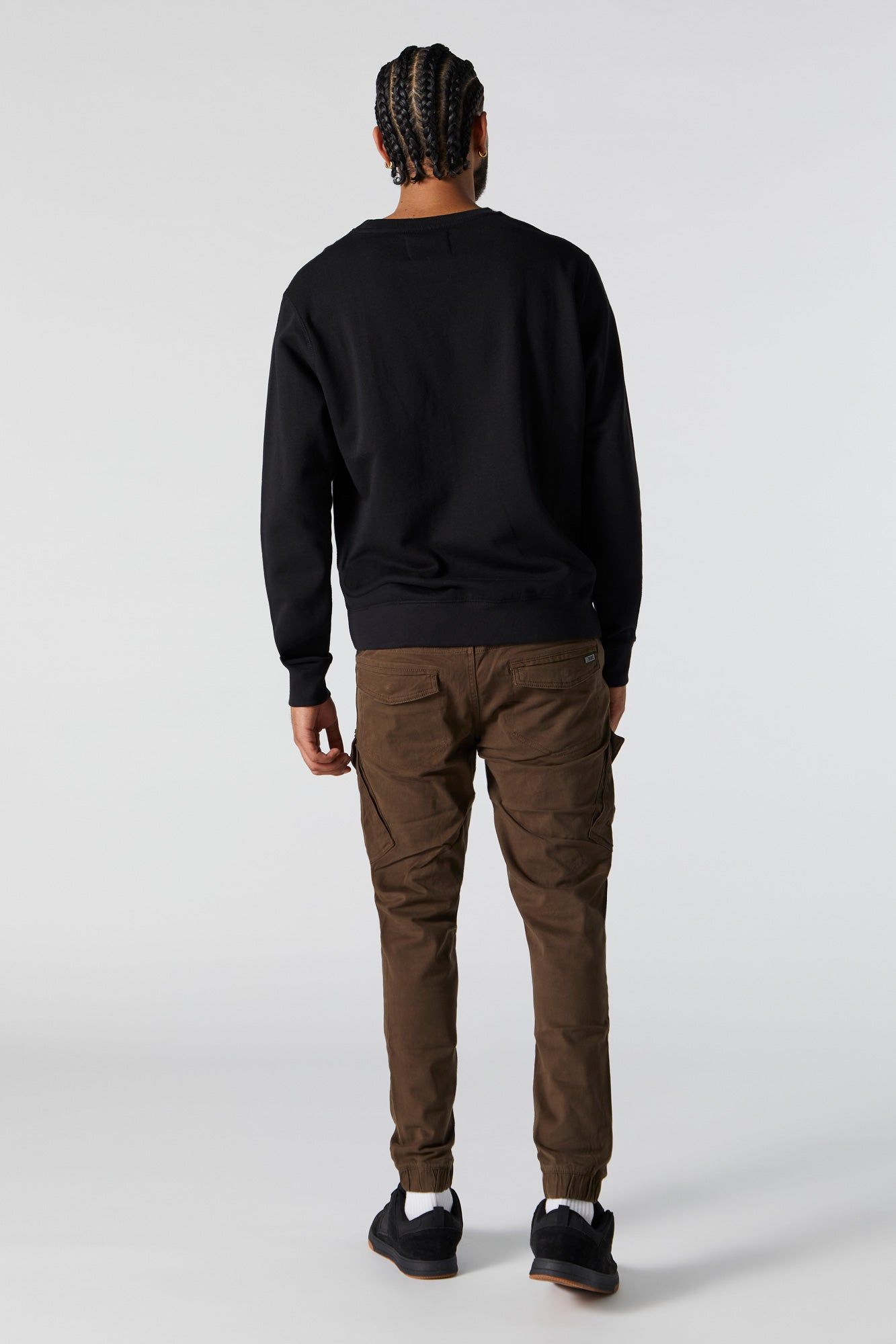 Denim Cargo Jogger sold by Charlotte Russe product image thumbnail 14