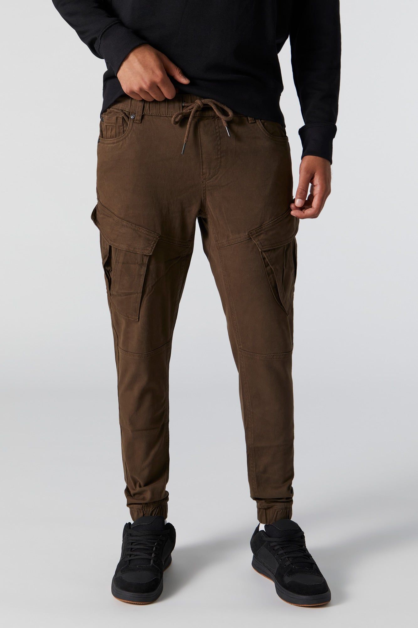 Denim Cargo Jogger sold by Charlotte Russe product image thumbnail 13