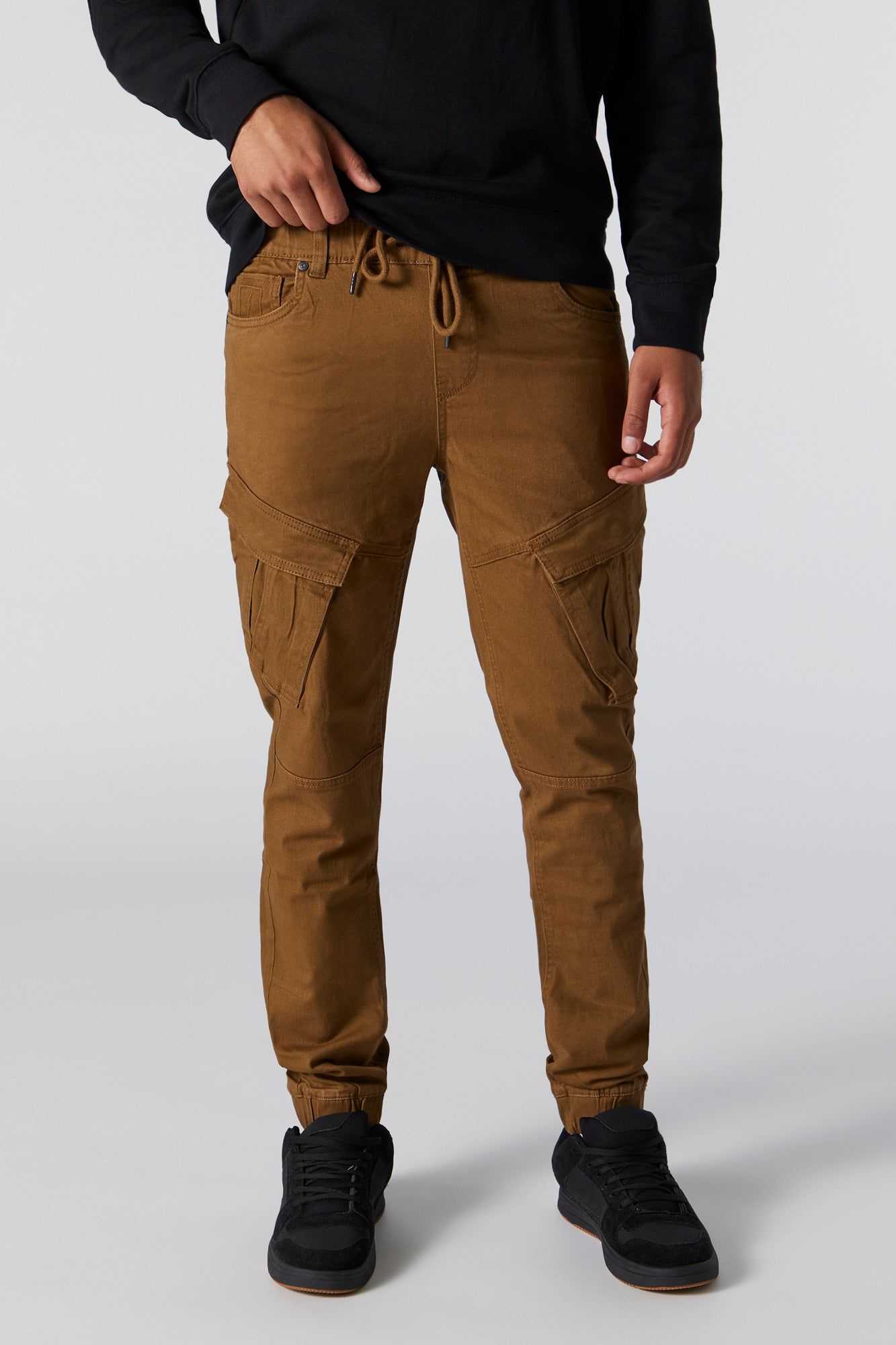 Denim Cargo Jogger sold by Charlotte Russe product image thumbnail 10