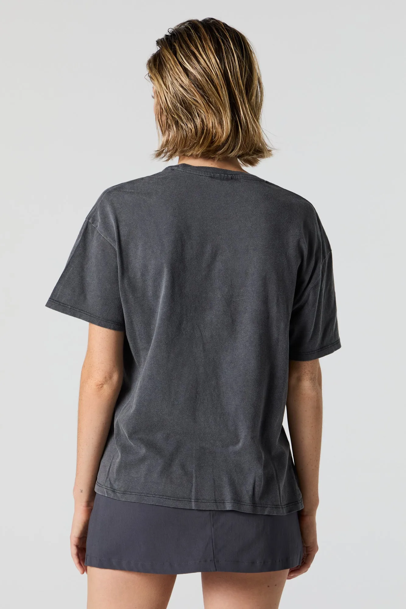 New York Graphic Boyfriend T-Shirt sold by Charlotte Russe product image thumbnail 4