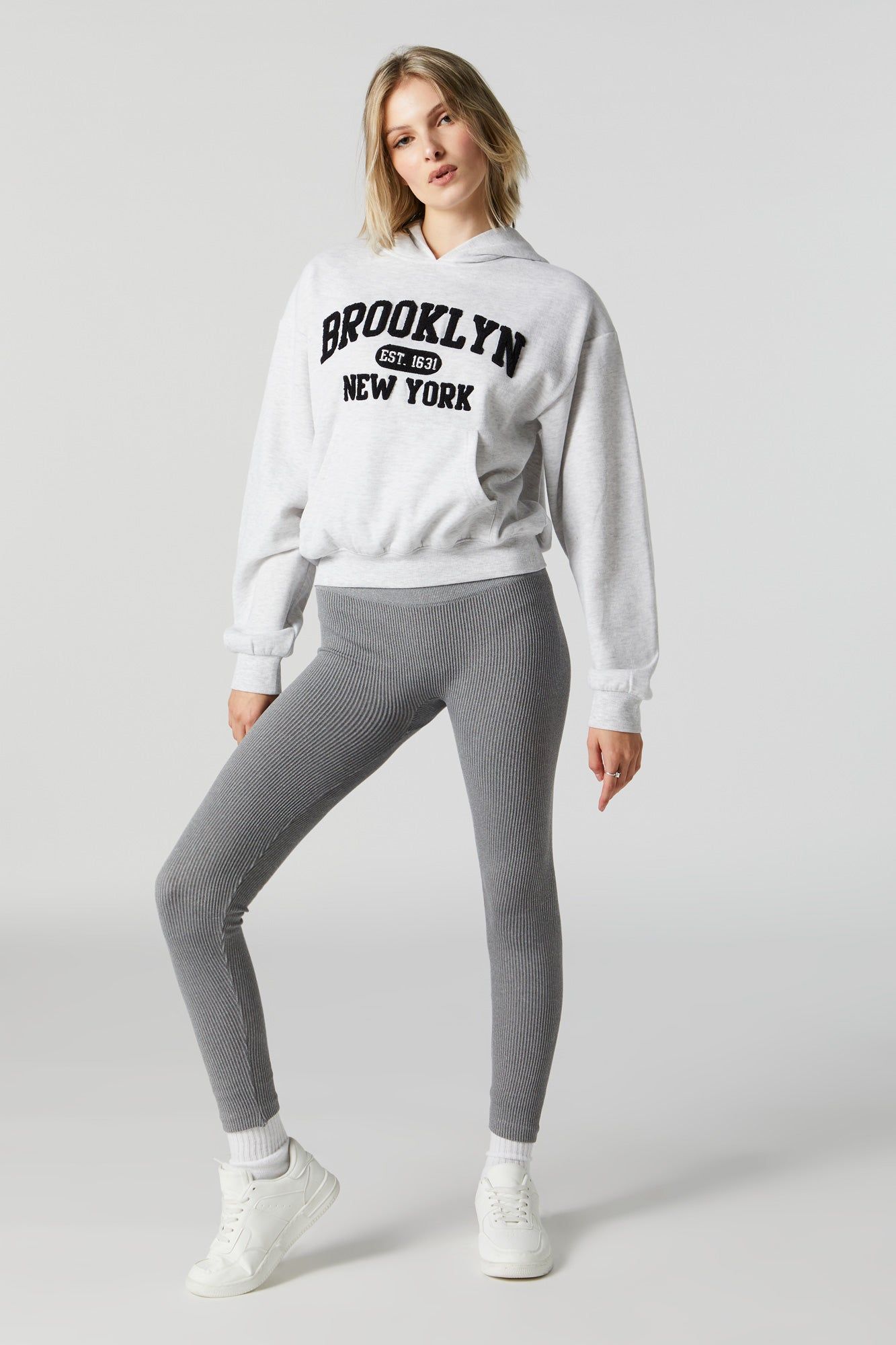 High Rise Ribbed Legging sold by Charlotte Russe product image thumbnail 4