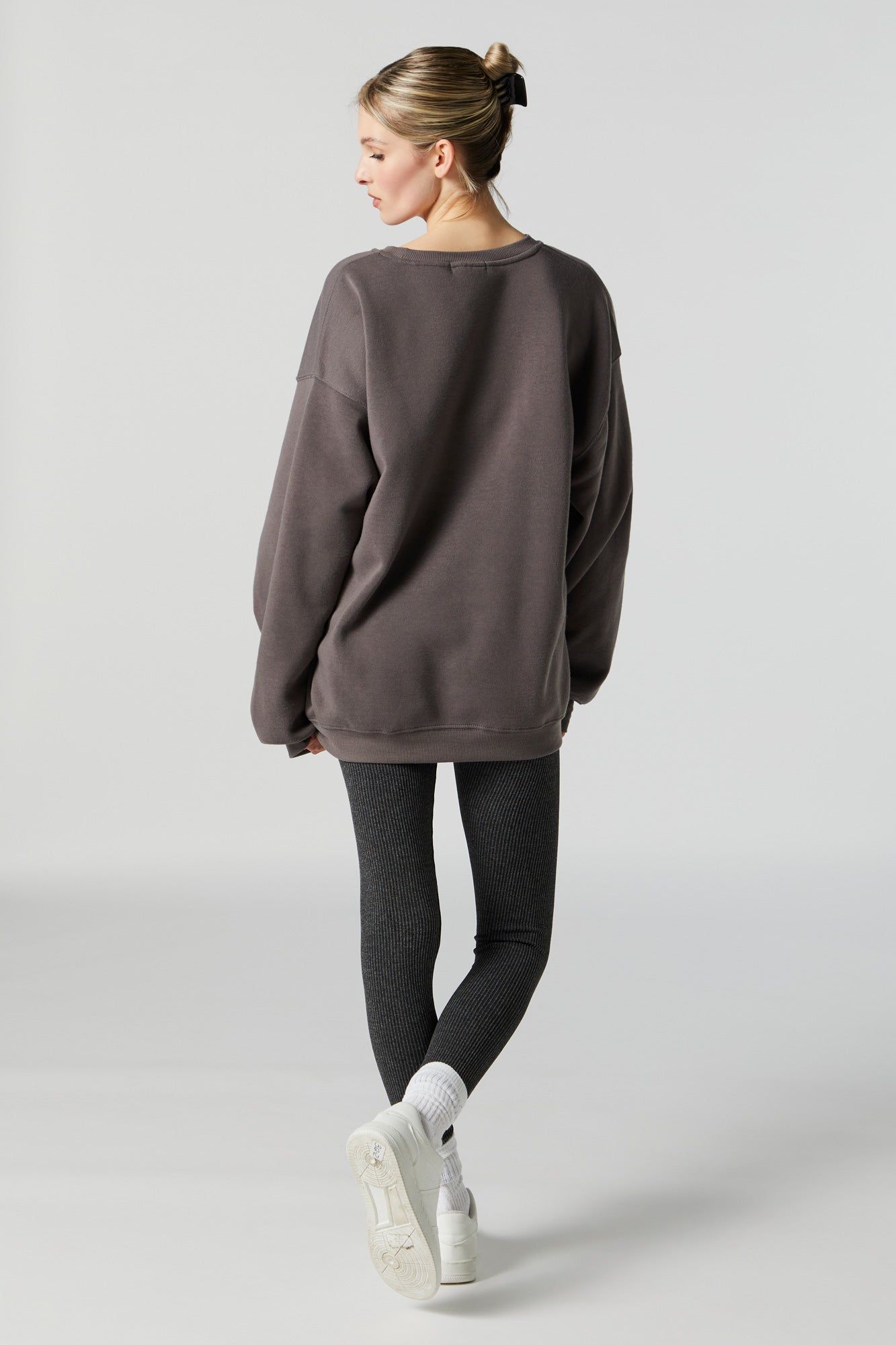 High Rise Ribbed Legging sold by Charlotte Russe product image thumbnail 3