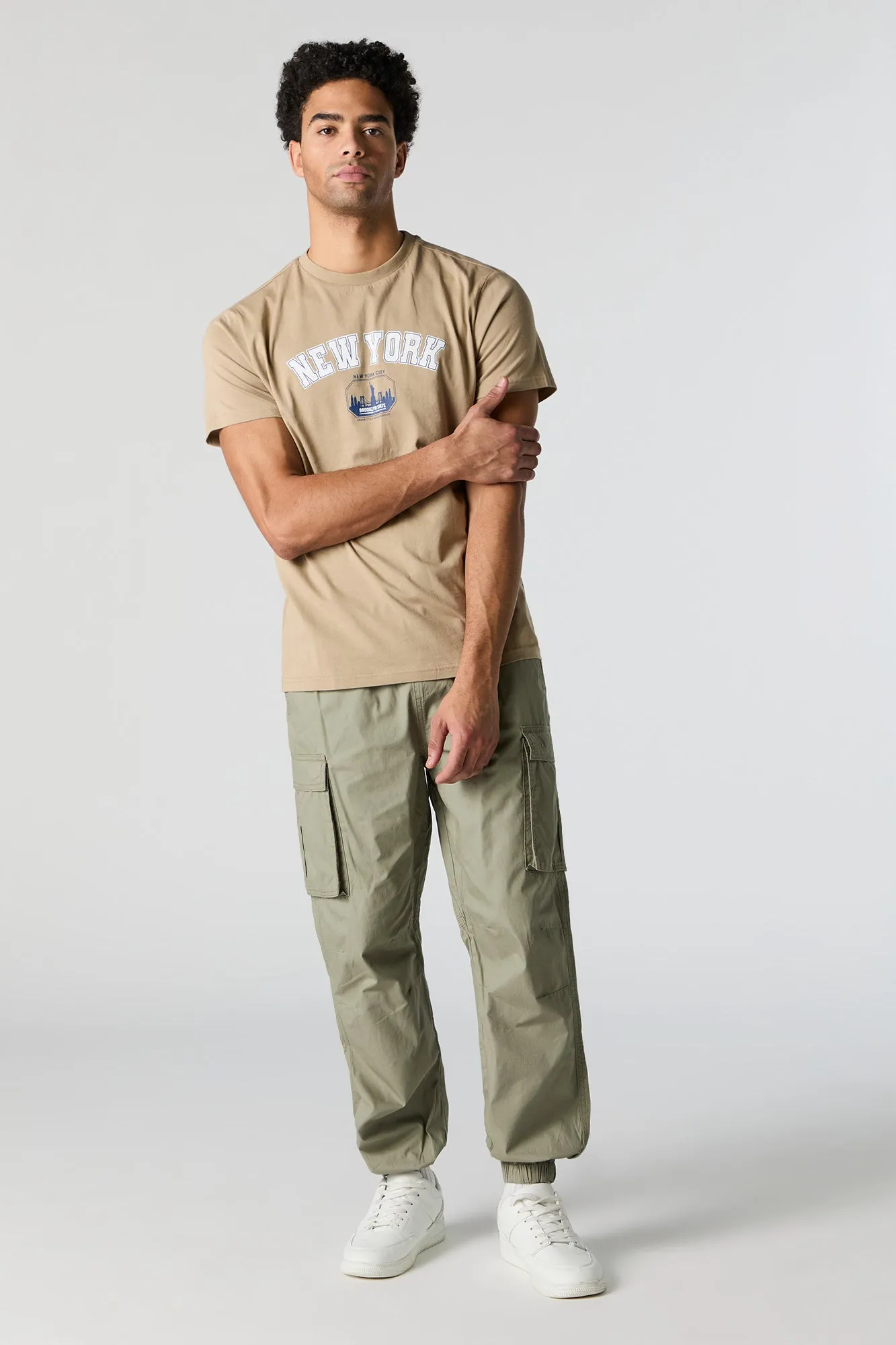 Relaxed Cargo Jogger sold by Charlotte Russe product image thumbnail 2