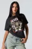 Freedom World Tour Graphic Boyfriend T-Shirt sold by Charlotte Russe