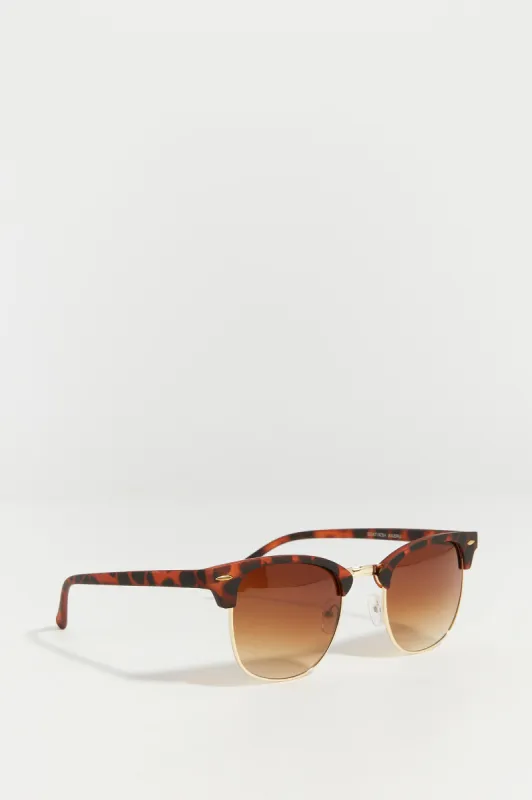 Tortoise Shell Club Master Sunglasses sold by Charlotte Russe