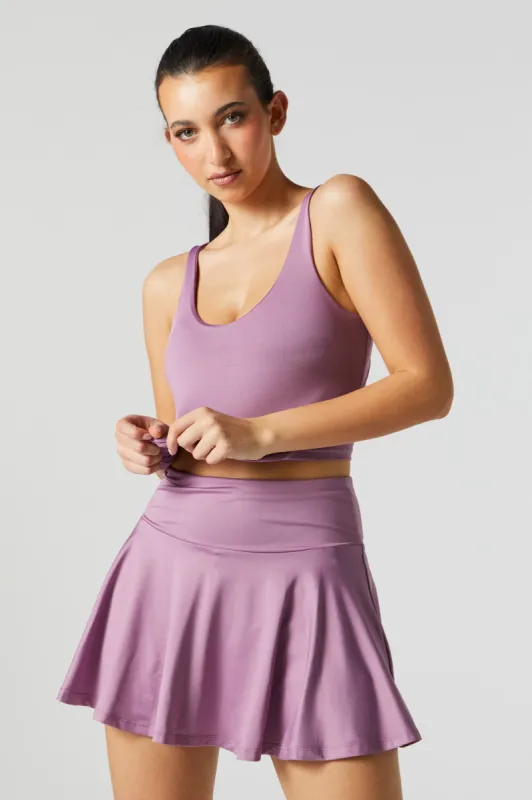 Active Padded Scoop Neck Tank sold by Charlotte Russe