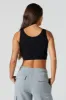 Striped Seamless Scoop Neck Cropped Tank sold by Charlotte Russe