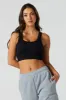 Striped Seamless Scoop Neck Cropped Tank sold by Charlotte Russe