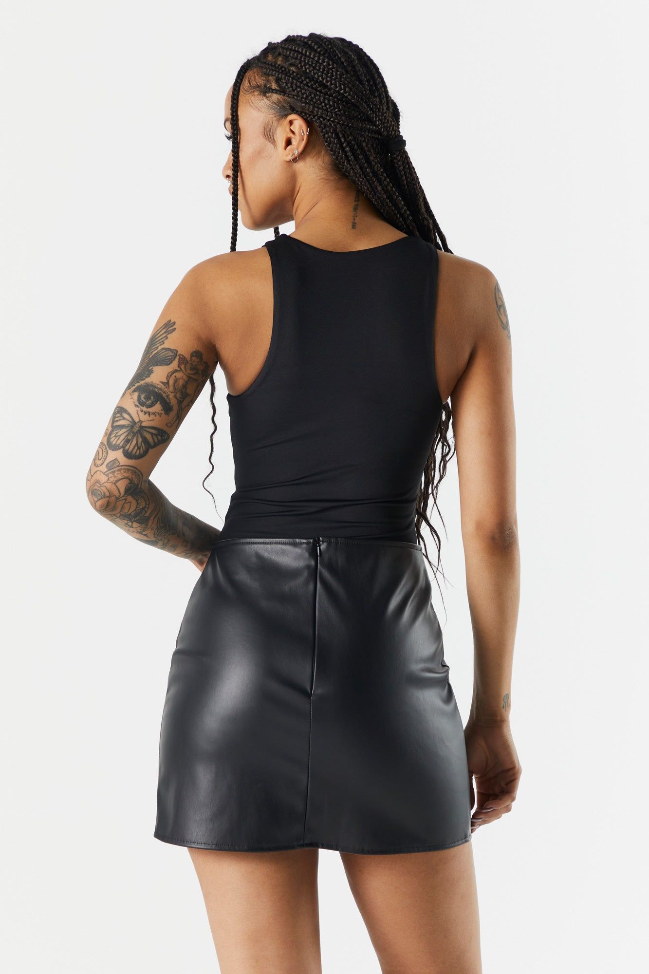 Contour High Neck Bodysuit sold by Charlotte Russe product image thumbnail 7