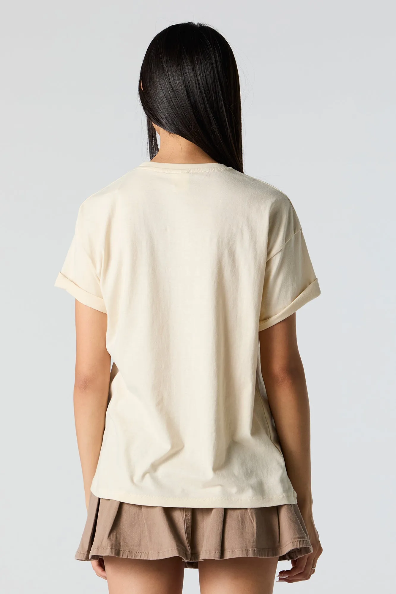 New York Bears Graphic Boyfriend T-Shirt sold by Charlotte Russe product image thumbnail 3