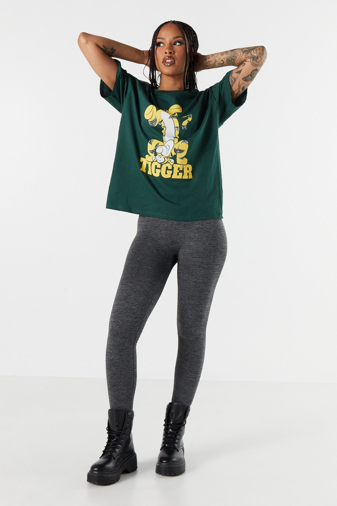 Tigger Graphic Boyfriend T-Shirt sold by Charlotte Russe product image thumbnail 3