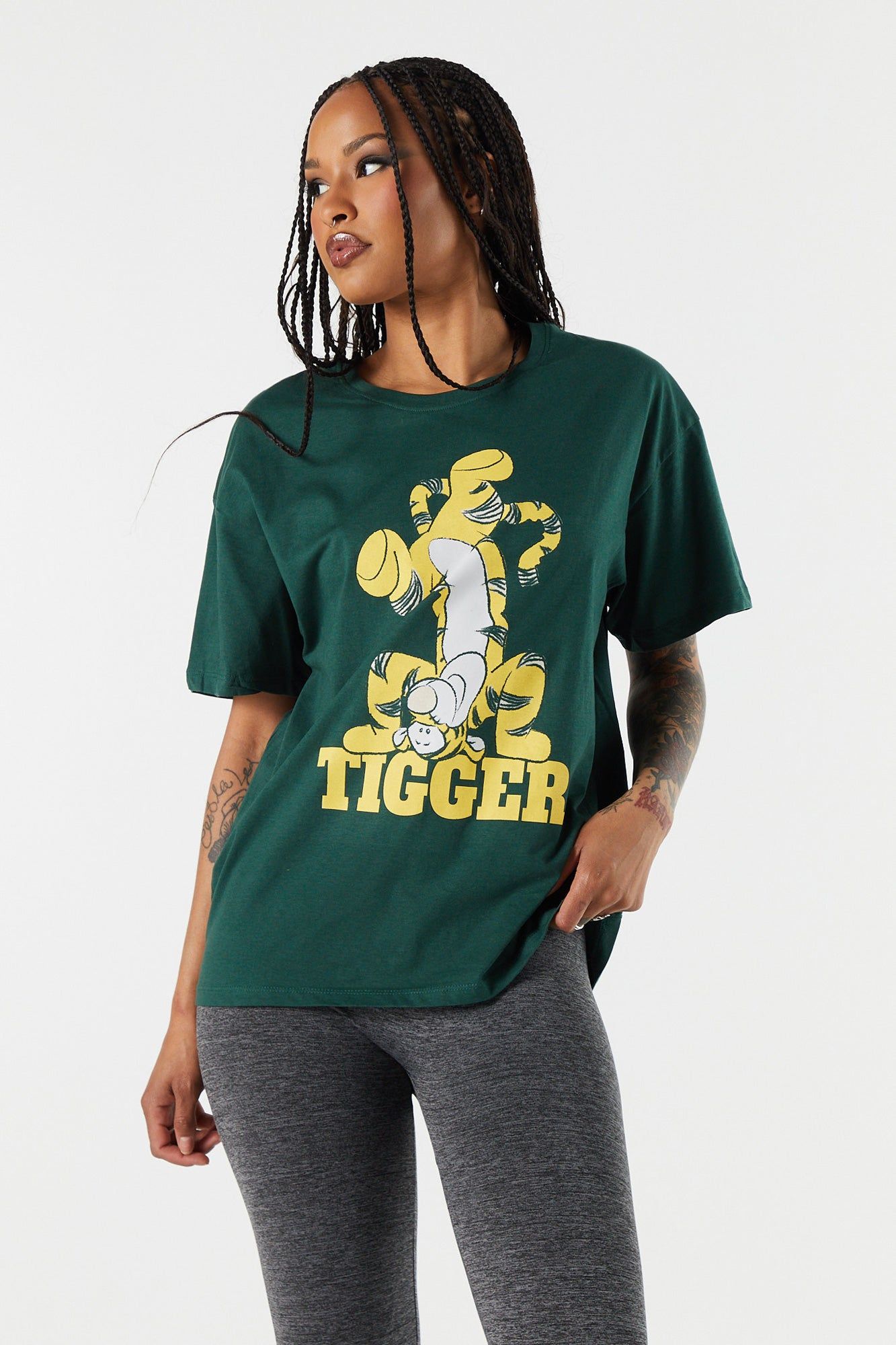 Tigger Graphic Boyfriend T-Shirt sold by Charlotte Russe