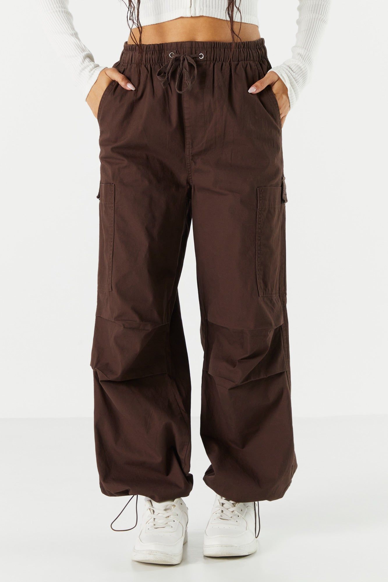 Cargo Parachute Pant sold by Charlotte Russe product image thumbnail 2