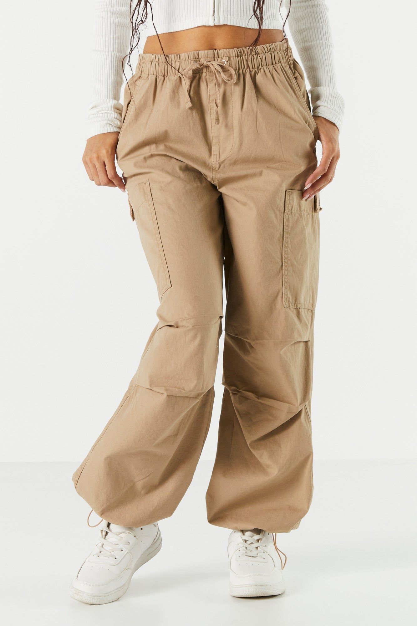 Cargo Canvas Parachute Pant sold by Charlotte Russe product image thumbnail 8