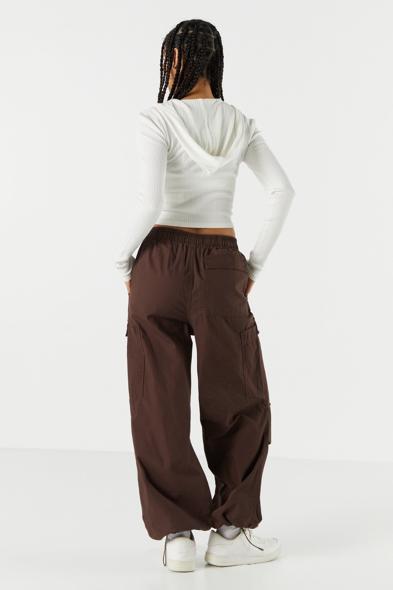 Cargo Parachute Pant sold by Charlotte Russe product image thumbnail 3