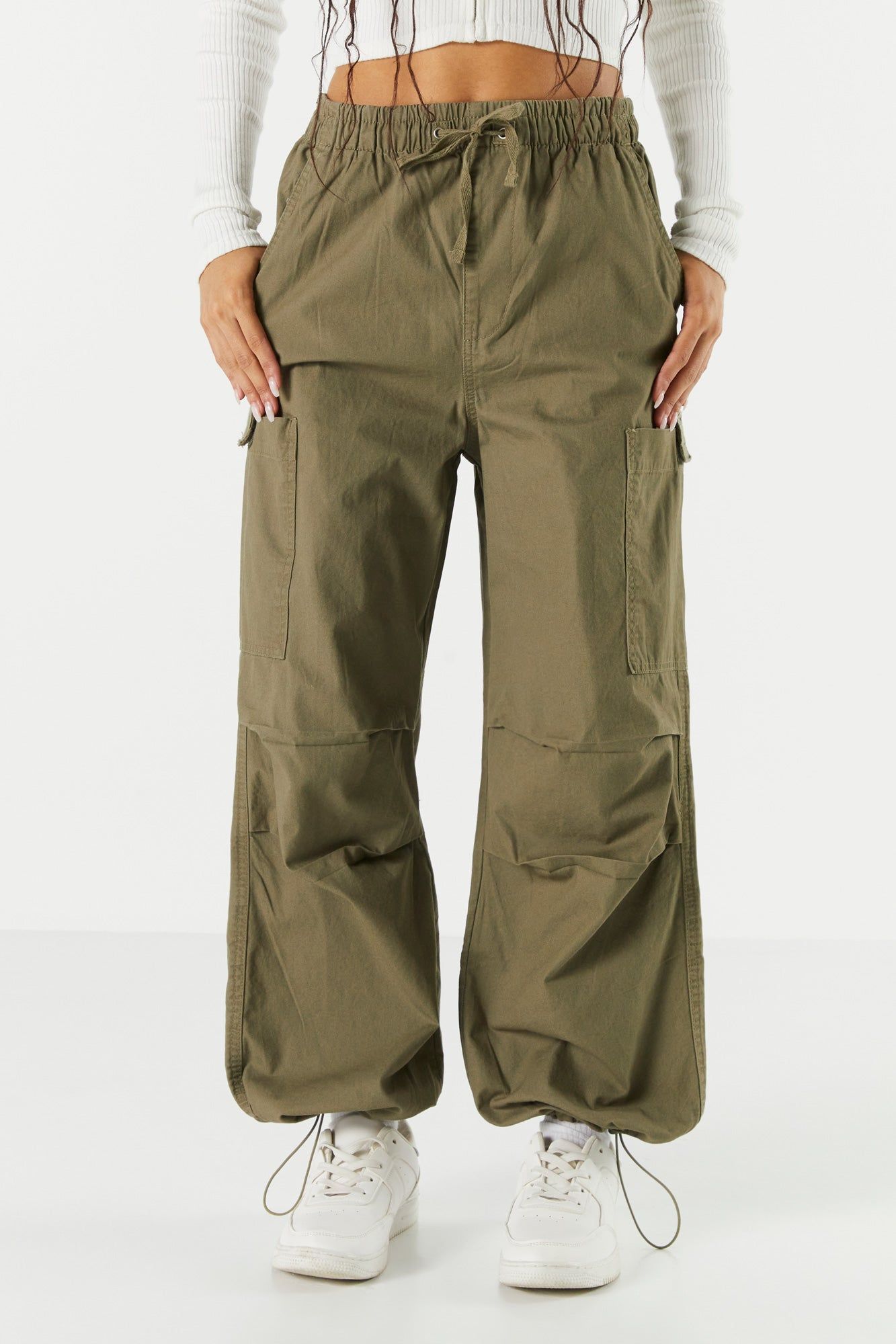 Cargo Parachute Pant sold by Charlotte Russe product image thumbnail 5