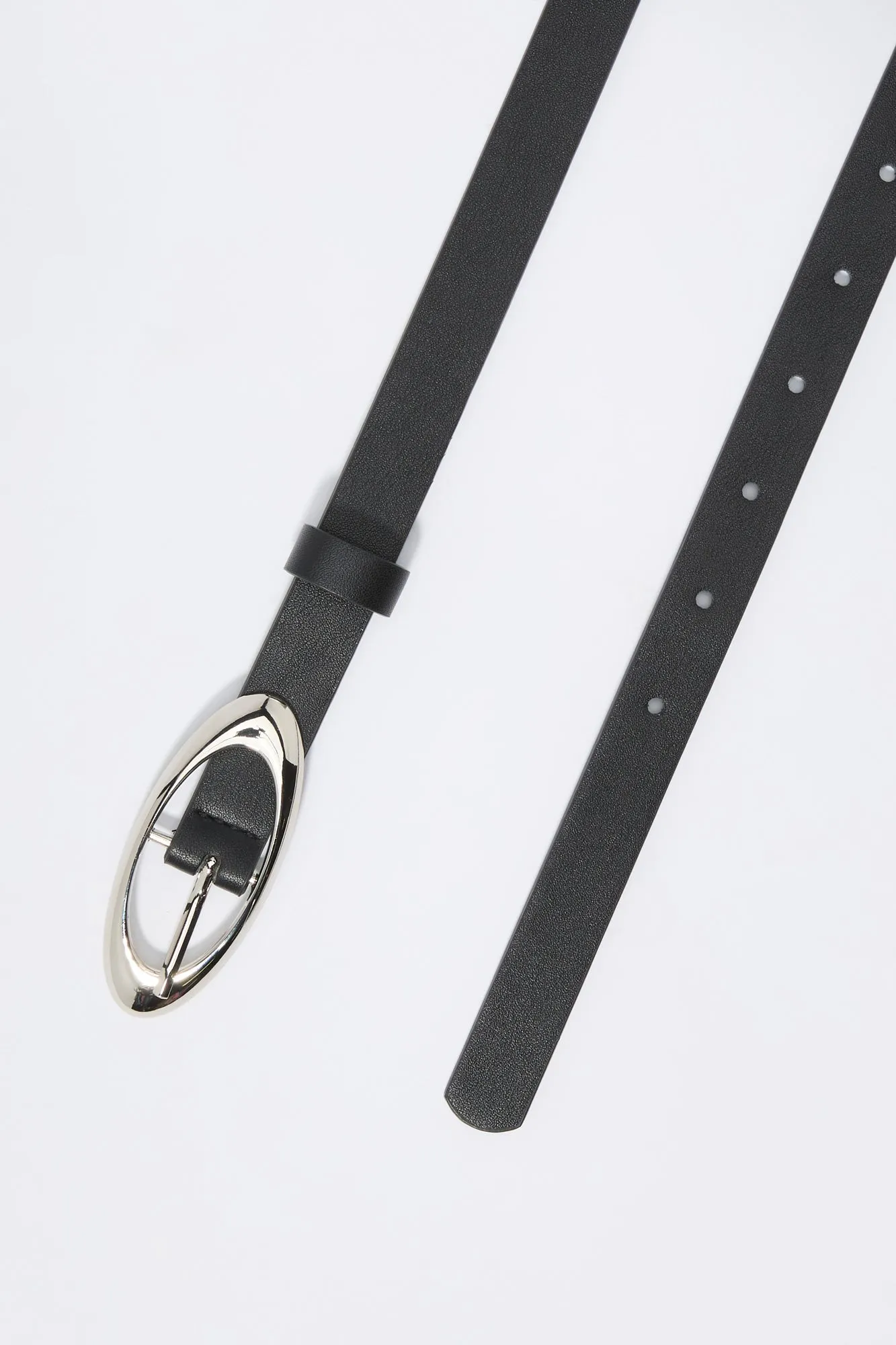 Faux Leather Oval Buckle Belt sold by Charlotte Russe product image thumbnail 2