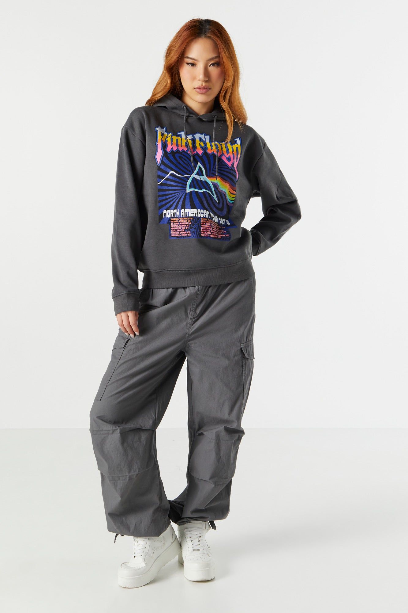 Pink Floyd Graphic Hoodie sold by Charlotte Russe product image thumbnail 3