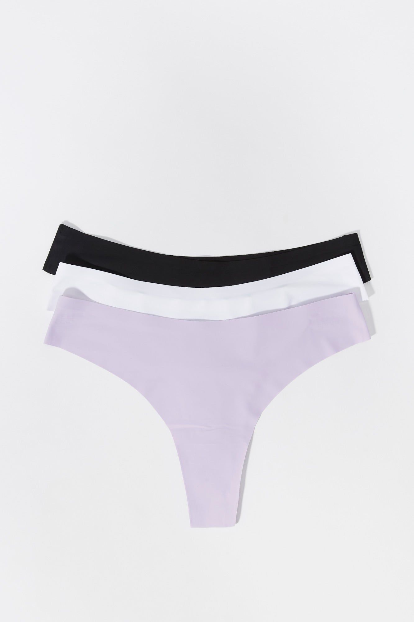 No Show Thong (3 Pack) sold by Charlotte Russe product image thumbnail 3