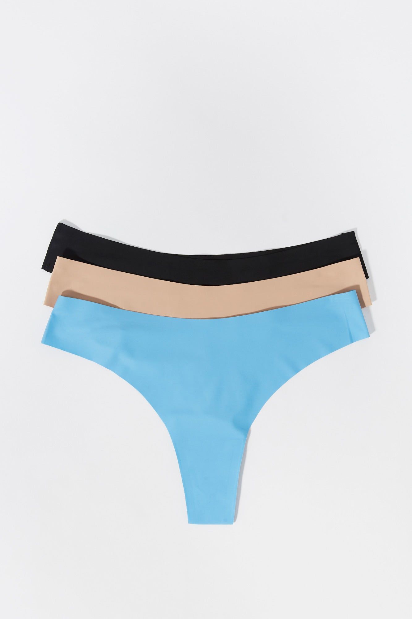 No Show Thong (3 Pack) sold by Charlotte Russe
