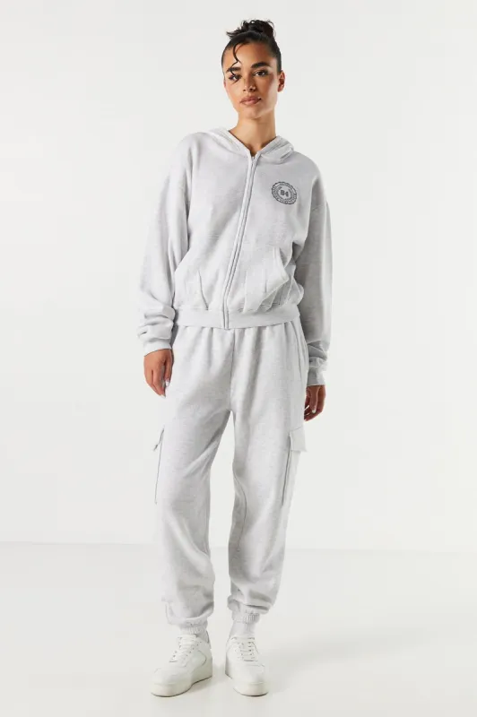 Fleece Cargo Jogger sold by Charlotte Russe