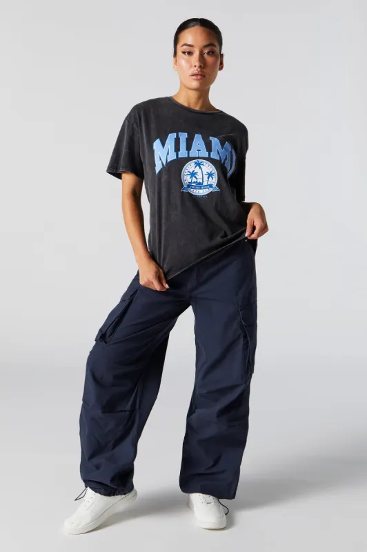 Miami Graphic Boyfriend T-Shirt sold by Charlotte Russe