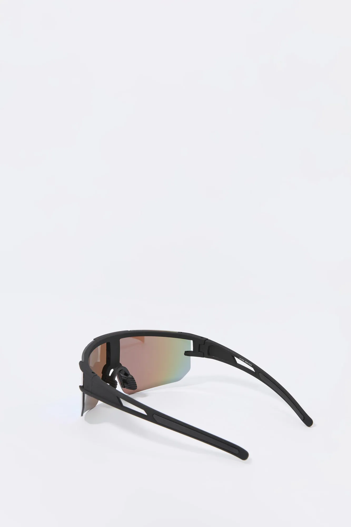 Shield Tinted Rimless Sunglasses sold by Charlotte Russe product image thumbnail 3