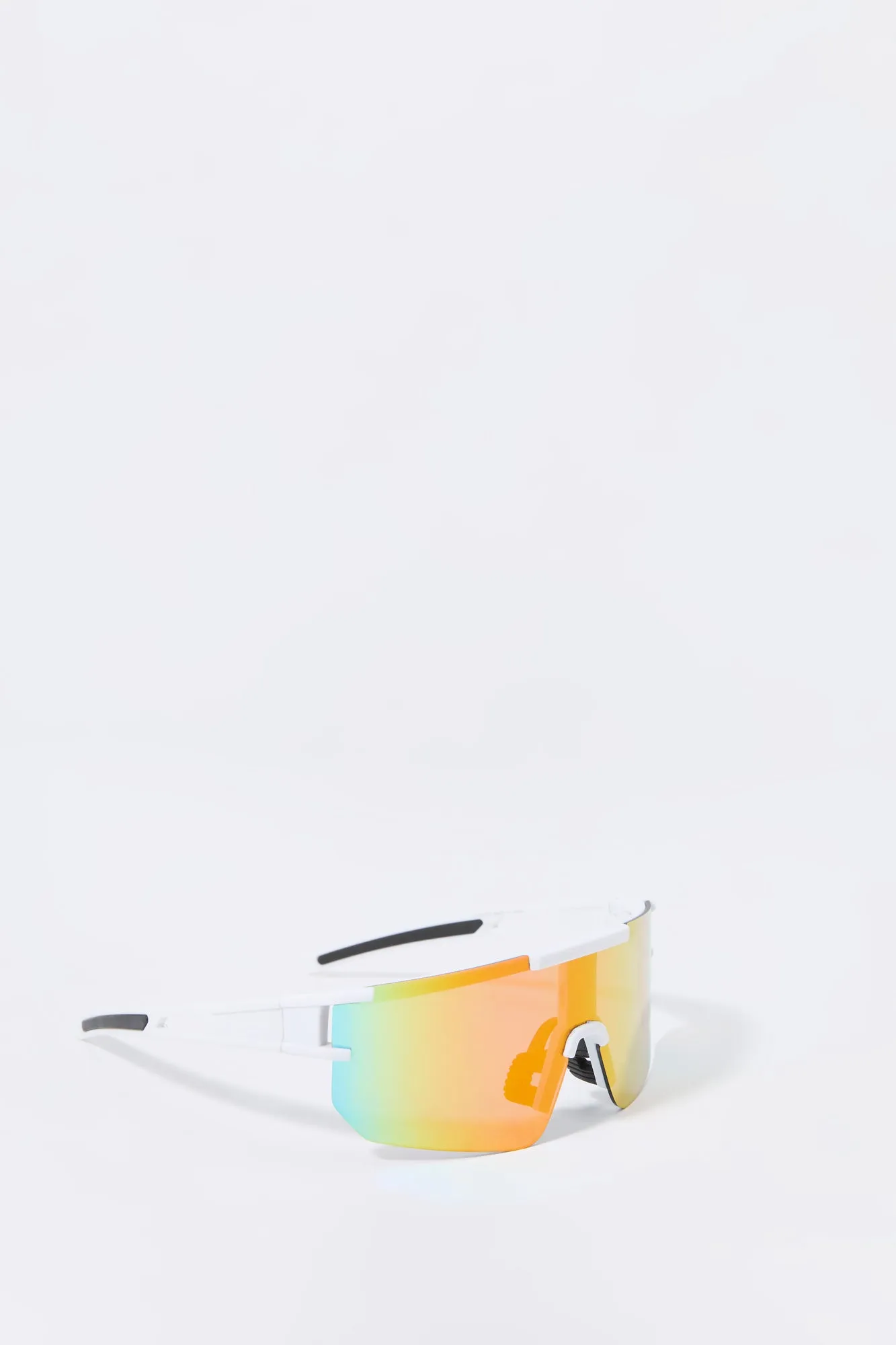 Shield Tinted Rimless Sunglasses sold by Charlotte Russe product image thumbnail 5