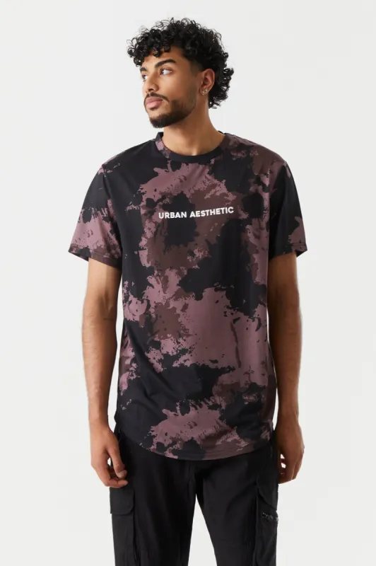Camo Print Urban Aesthetic Graphic T-Shirt sold by Charlotte Russe