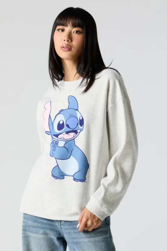 Stitch Graphic Sweatshirt sold by Charlotte Russe