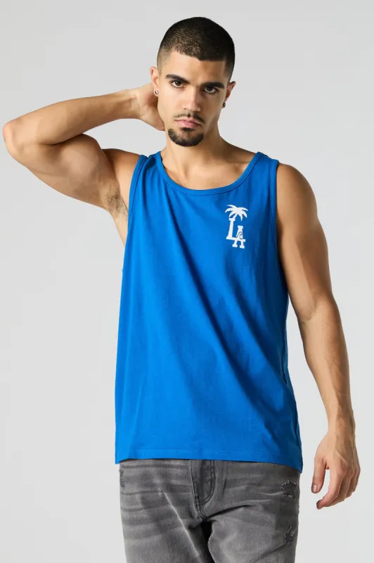 LA Graphic Tank sold by Charlotte Russe