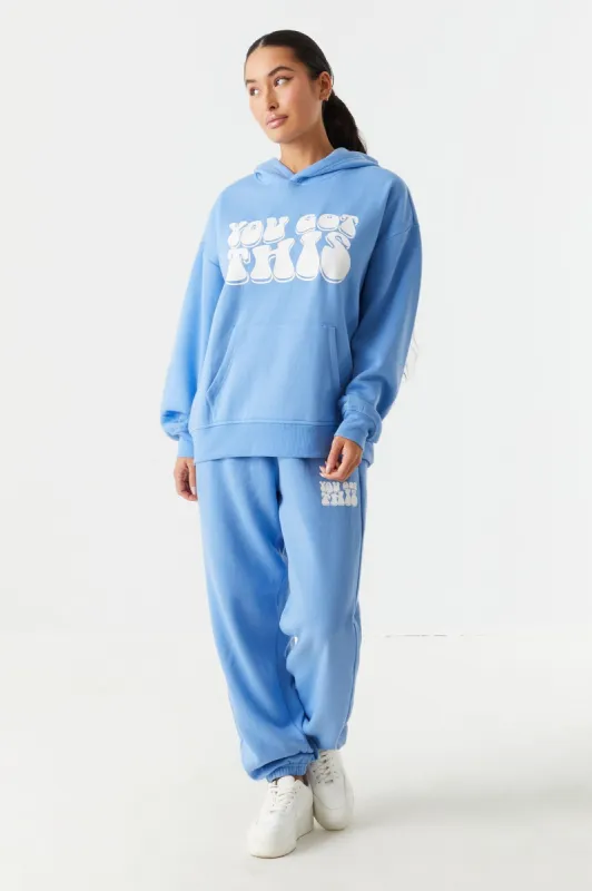 You Got This Graphic Boyfriend Jogger sold by Charlotte Russe