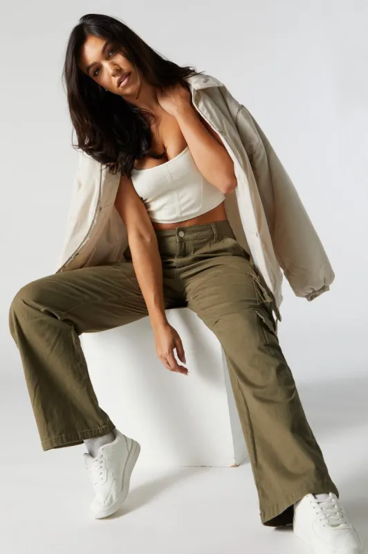 Wide Leg Cargo Pant sold by Charlotte Russe