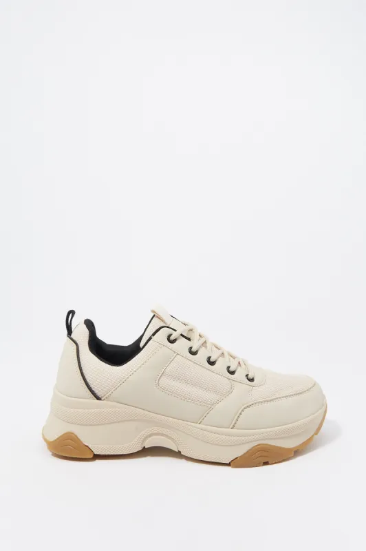 Lace-Up Detailed Chunky Sole Sneaker sold by Charlotte Russe