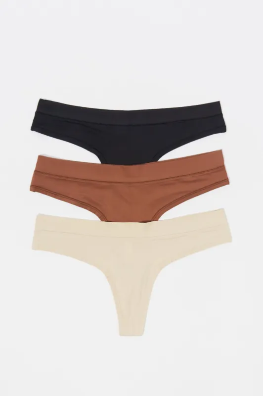 Assorted Thong Microfiber Underwear (3 Pack) sold by Charlotte Russe
