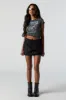 Nylon Mini Cargo Parachute Skirt sold by Charlotte Russe