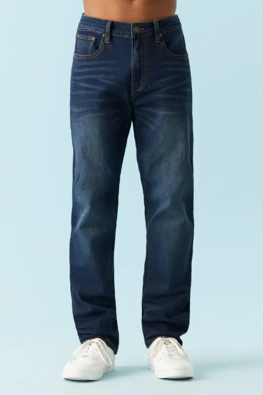 Distressed Dark Wash Slim Jean sold by Charlotte Russe