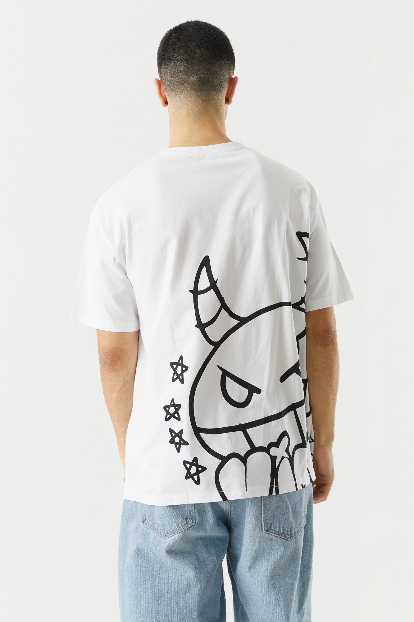 Doodle Graphic Relaxed T-Shirt sold by Charlotte Russe product image thumbnail 2