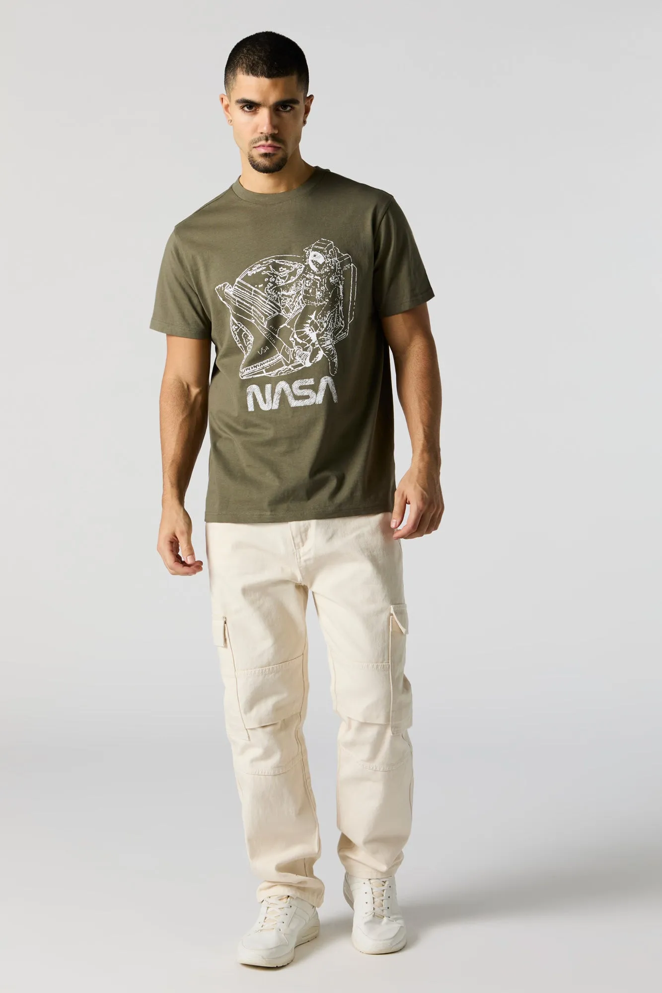 NASA Graphic T-Shirt sold by Charlotte Russe product image thumbnail 3