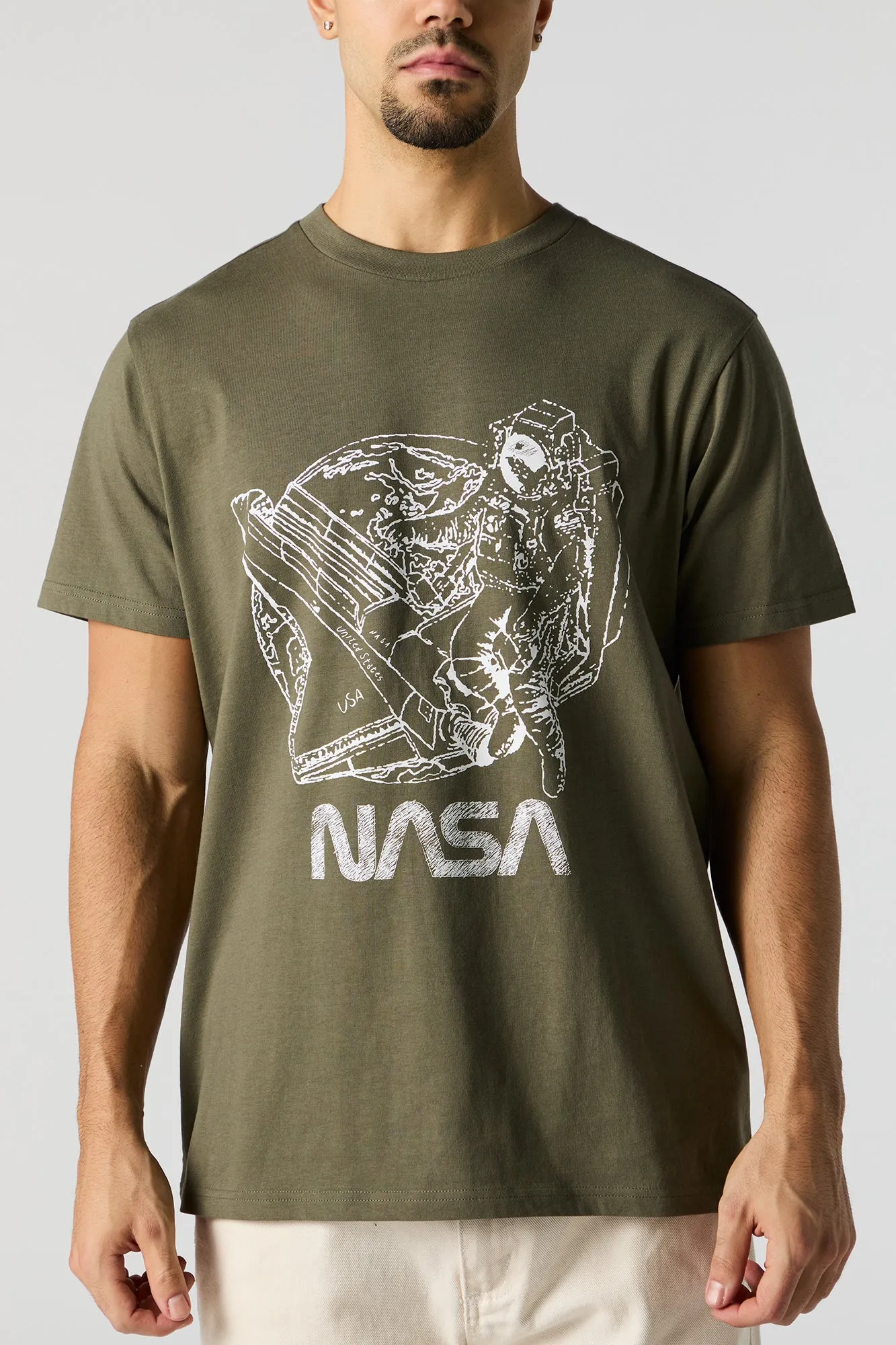 NASA Graphic T-Shirt sold by Charlotte Russe product image thumbnail 2