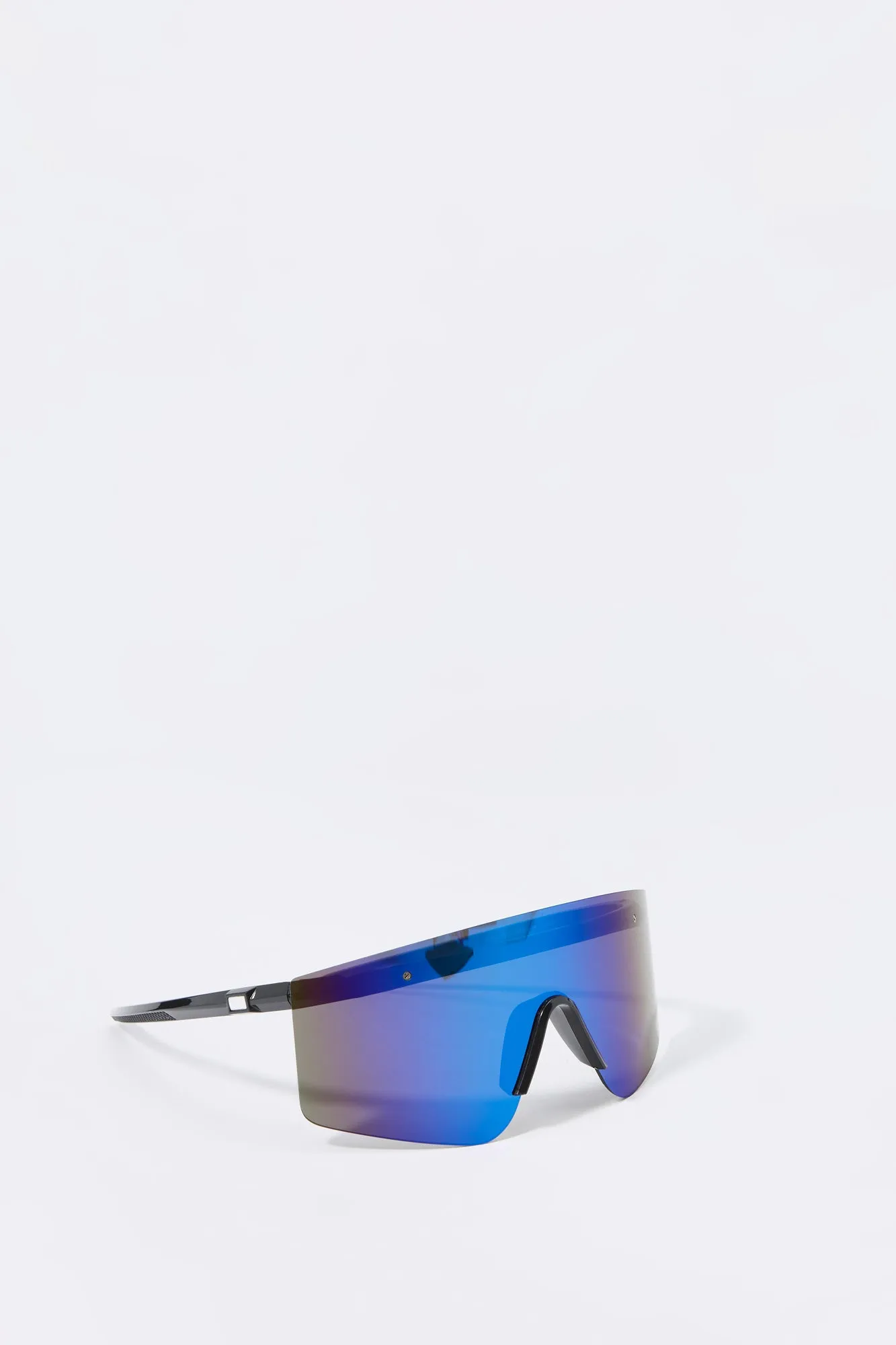 Soft Touch Rimless Shield Sunglasses sold by Charlotte Russe product image thumbnail 2