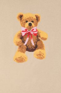 Teddy Bear Graphic Boyfriend T-Shirt sold by Charlotte Russe