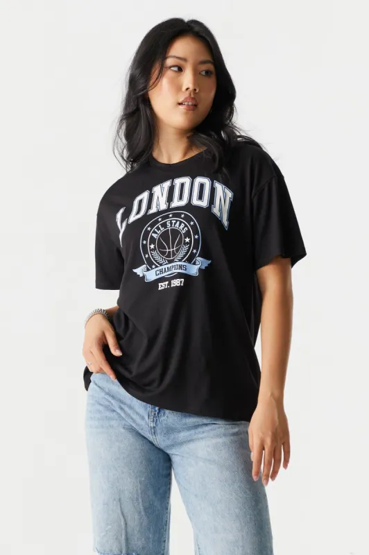 London Graphic Boyfriend T-Shirt sold by Charlotte Russe