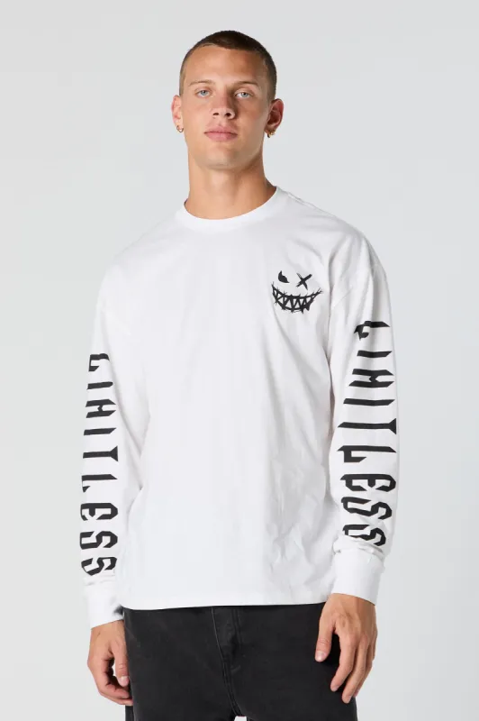 Limitless Graphic Long Sleeve Top sold by Charlotte Russe