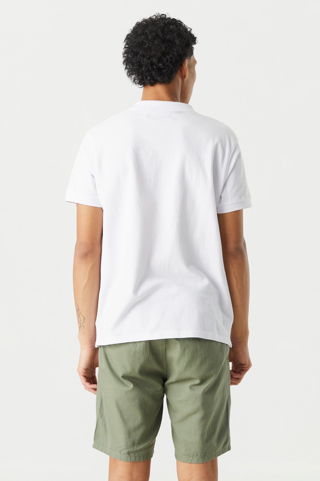 Linen Hybrid Chino Short sold by Charlotte Russe product image thumbnail 2